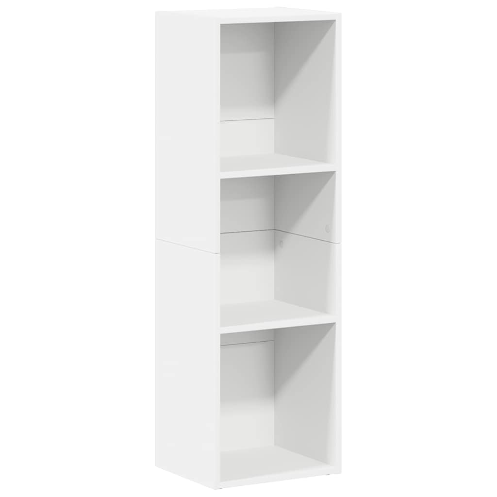 vidaXL Estantería madera de ingeniería 36x30x114 cm Multicolor