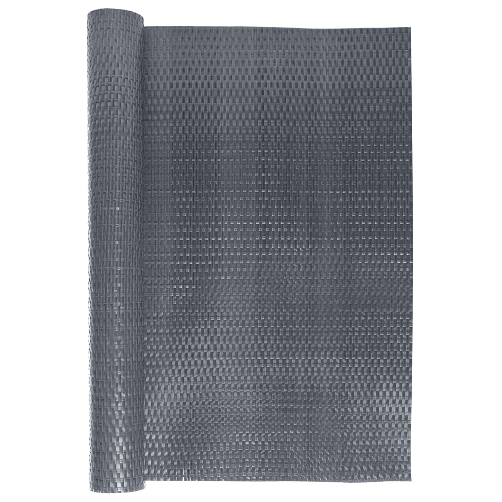 Vidaxl Toldo para Balcón Ratán Sintético 500x90 Cm Antracita
