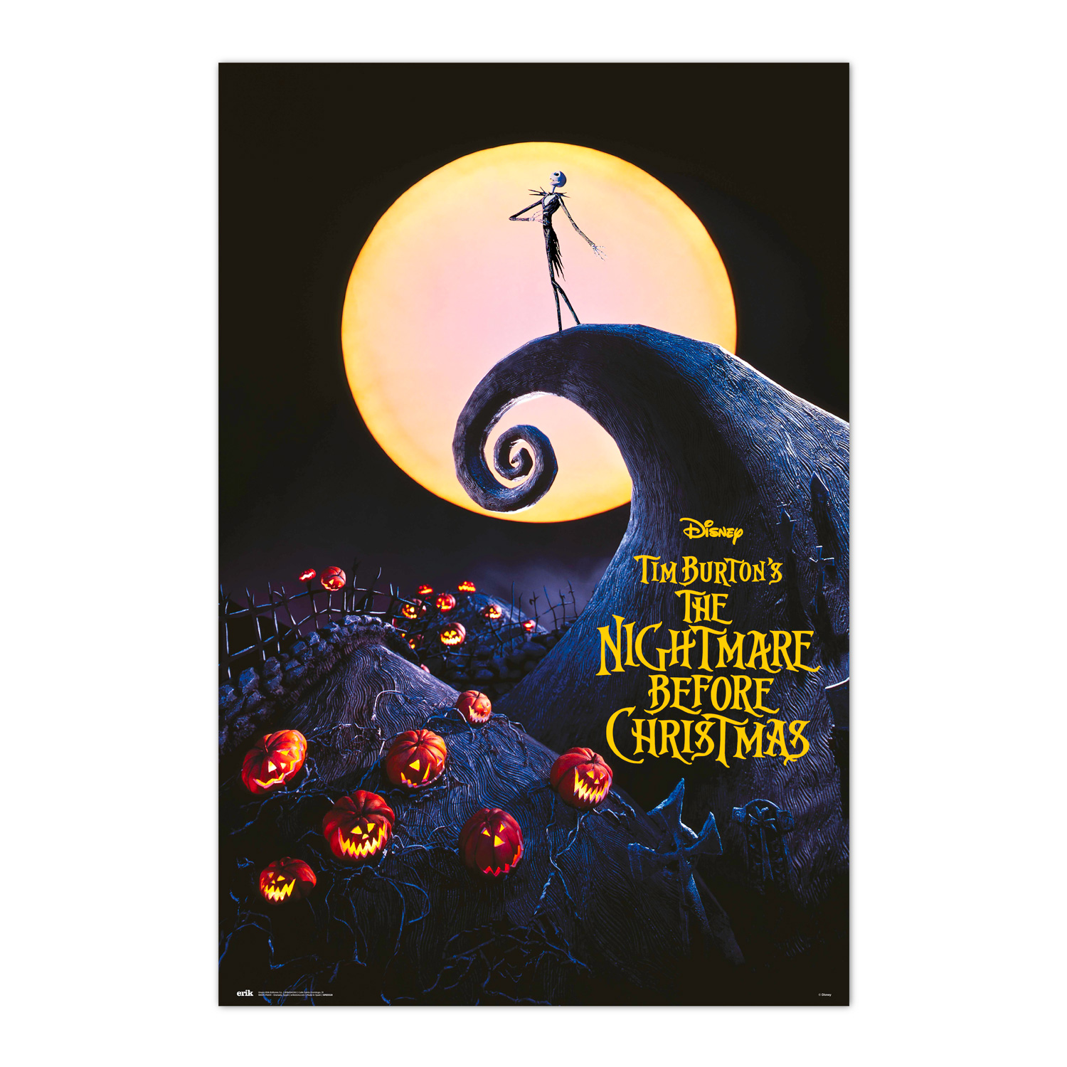 Poster disney pesadilla antes de navidad pelicula
