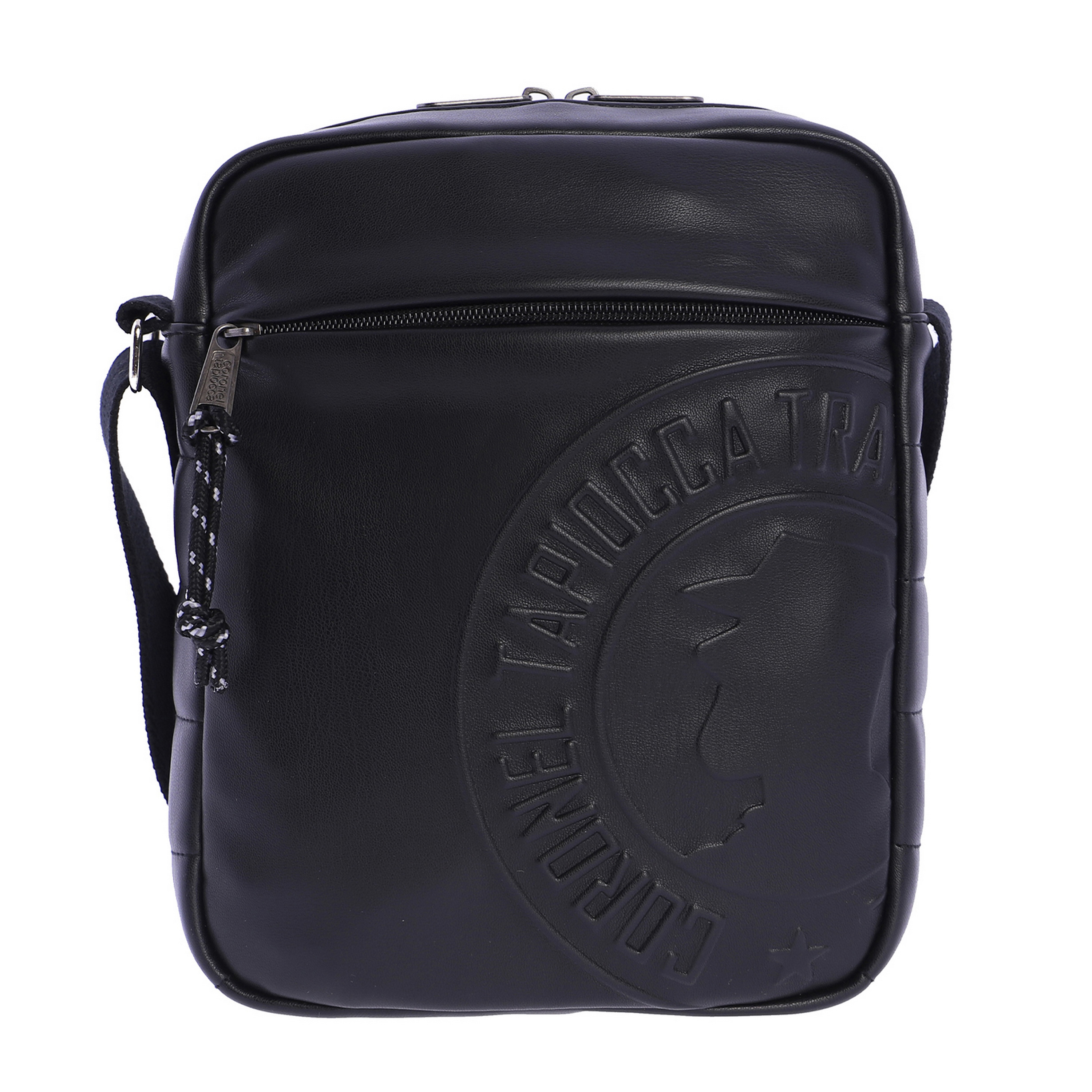 Bolso bandolera para hombre CORONEL TAPIOCCA Alfonso de piel sintética con cremallera.