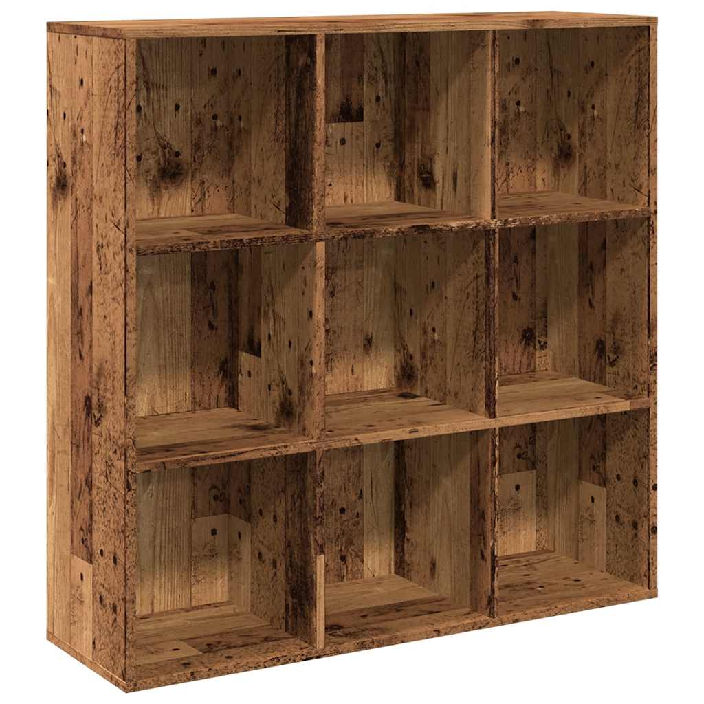 vidaXL Estantería madera de ingeniería 98x29x97,5 cm Multicolor