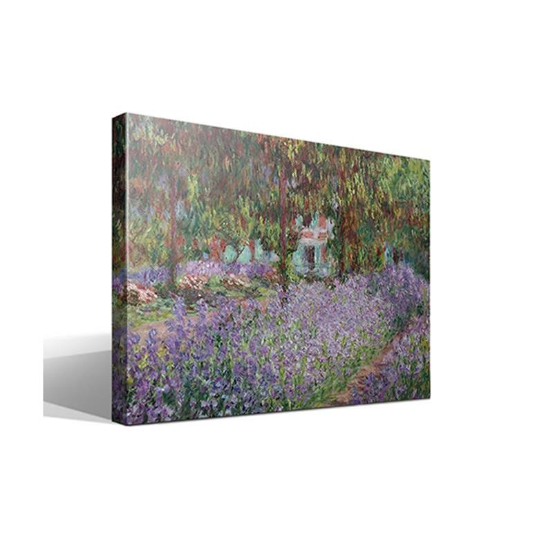 Cuadro Impresión Lienzo Alta Resolución Monet - Lienzo 100% Algodón - Bastidor Abeto Alistonado