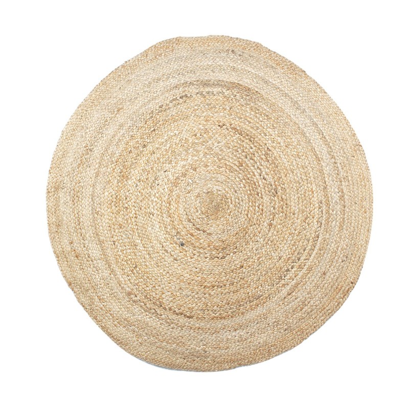 Signes Grimalt By SIGRIS Alfombra de Felpudo Marrón de 100% Yute 1*120*120cm 17727