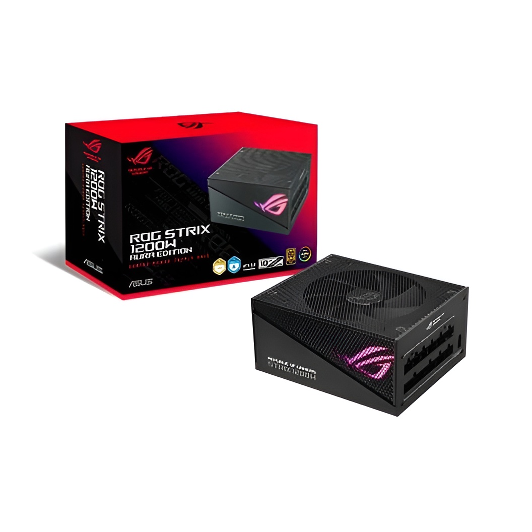 Asus ASUS ROG Strix 1200 W Gold Aura Edition - Fuente de Alimentación 1200W Certificado 80+ Gold Pcie Gen 5.0