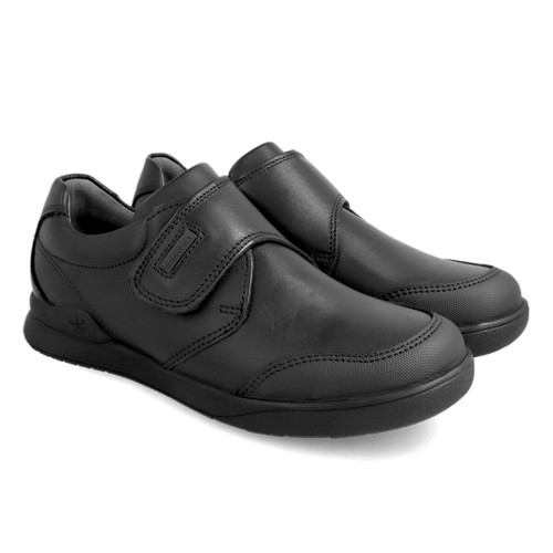 Zapato colegial Biomecanics 161129 - Negro Y Azul