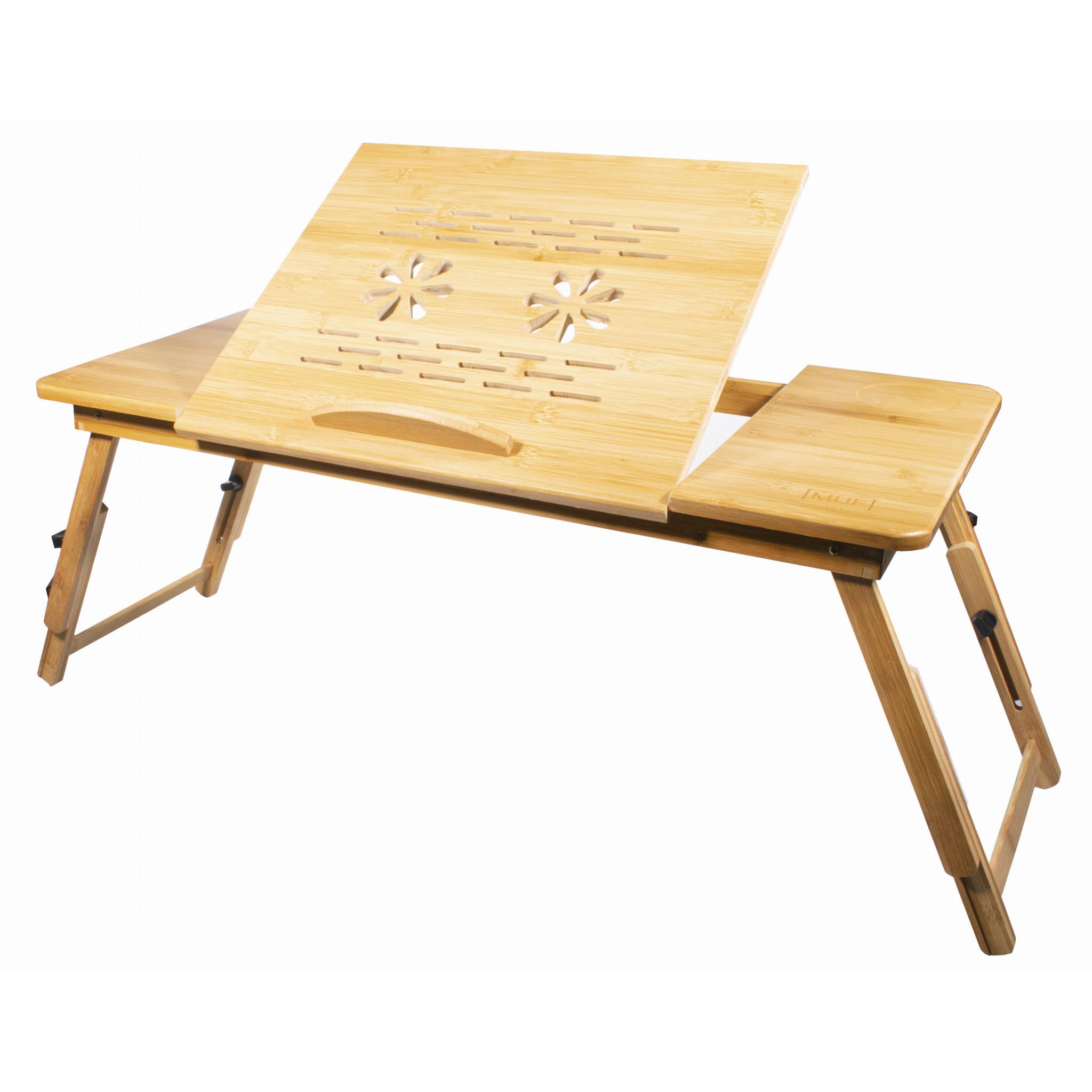 Mesa para portátil de bambú XL