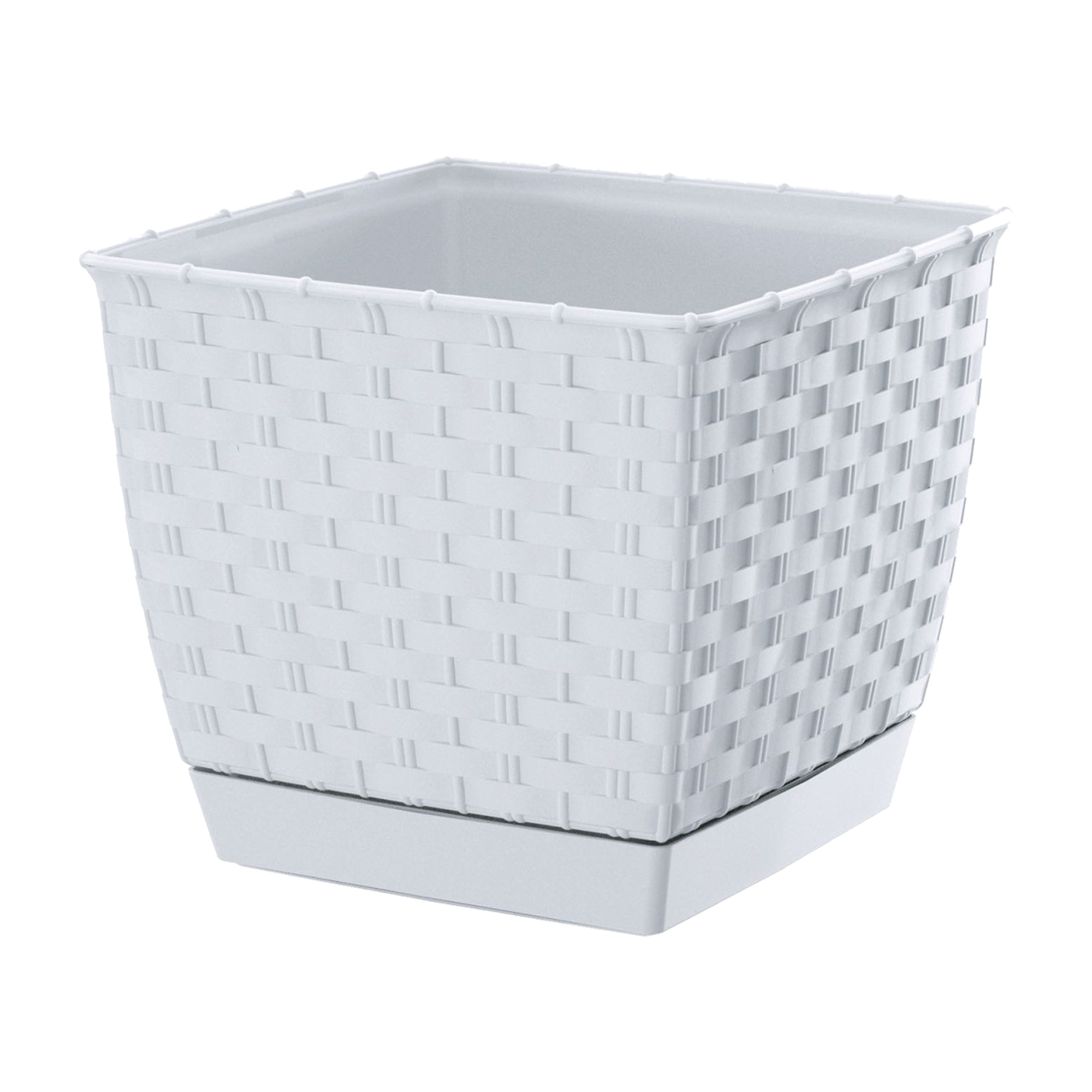Maceta Prosperplast RATOLLA SQUARE 2.5L Ocre Oscuro para Jardín