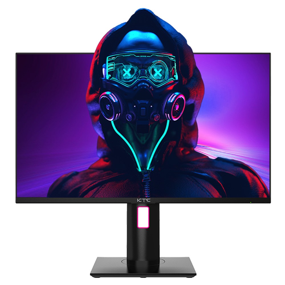 Monitor gaming KTC H27T22, 27 pulgadas, Fast IPS, 2560x1440 QHD, 165Hz, 1ms, 100% sRGB, 1x HDMI 2.0, 2x DP 1.2, 1x USB 2.0, Salida de audio, HDR, FreeSync, VESA, Modo gaming