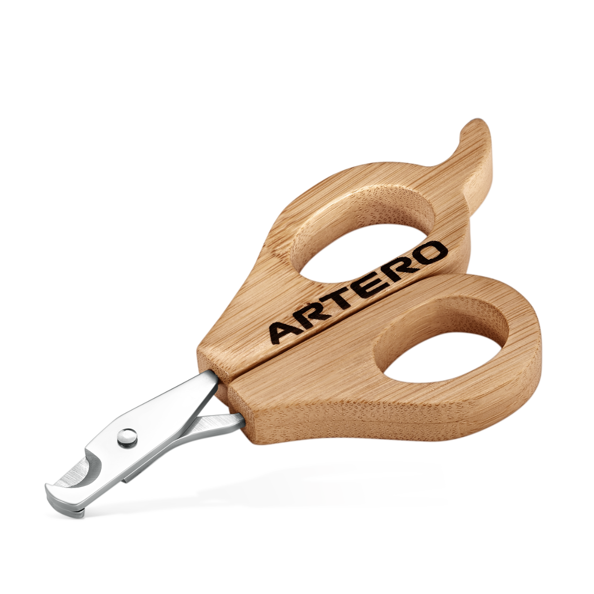 Artero Lady - Cortauñas Mini para Perros y Gatos - Ideal para Razas Pequeñas - Materiales de Primera Calidad - Mango de Bambú Orgánico - Corte Preciso de Uñas Pequeñas - Hecho a Mano - Packaging Ecológico