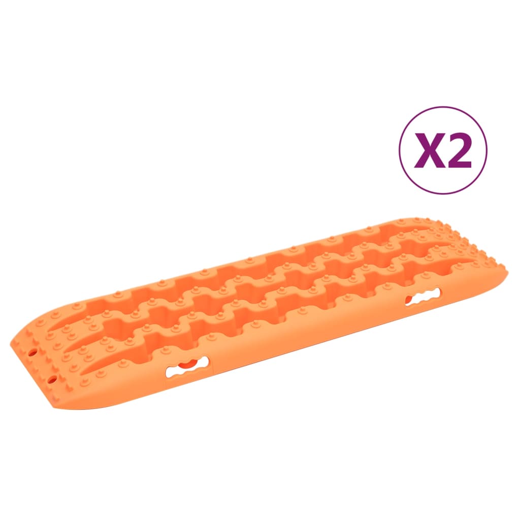 vidaXL Tablas de tracción 2 unidades nailon 106x30,5x7 cm Color Azul,  orange,  Negro y mas