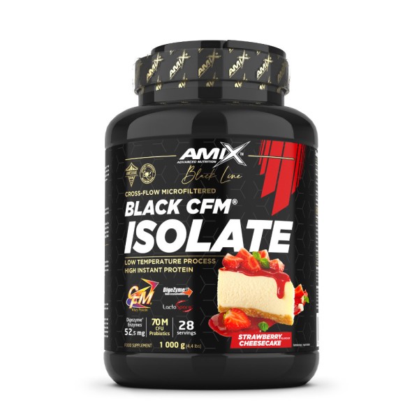 AMIX Black CFM Isolate - 1 kg Proteína Aislada de Suero de Leche