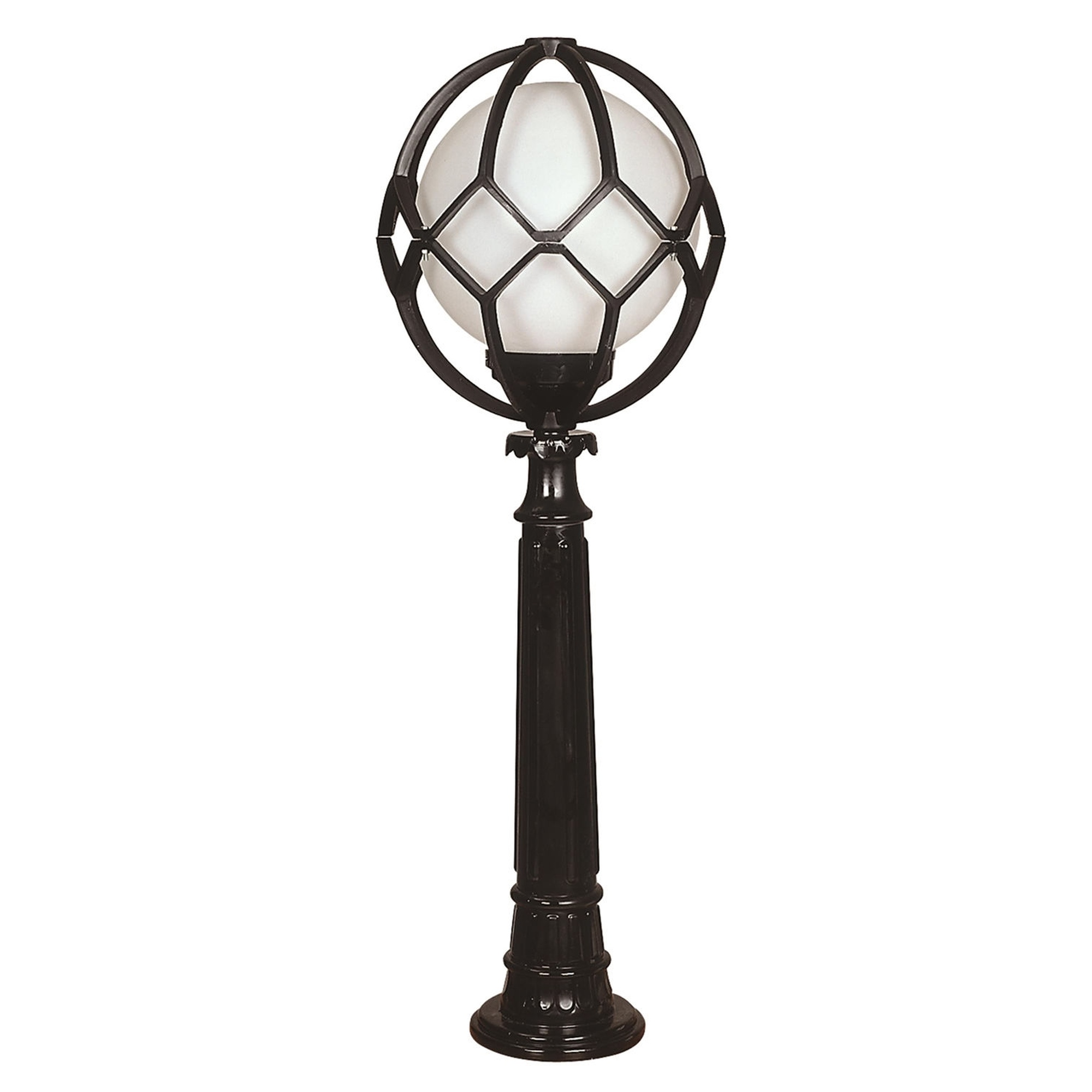 Lámpara de pie para WELLHOME - Negro, 35x35x110