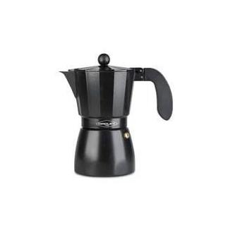 Oroley - Cafetera exprés TOUAREG 215040500 de 12 tazas para desayunos familiares y oficina, diseño negro elegante y funcional sin molinillo integrado