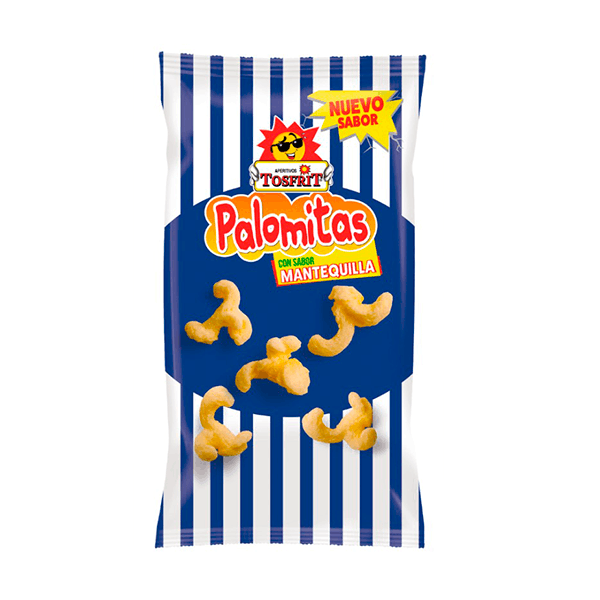 Tosfrit Aperitivos Palomitas Sabor Mantequilla - Palomitas Sabor Kétchup - Manchitos