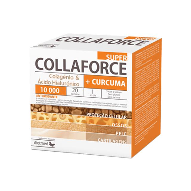 Dietmed Collaforce Curcuma - Antioxidante para Huesos, Piel y Cartílagos