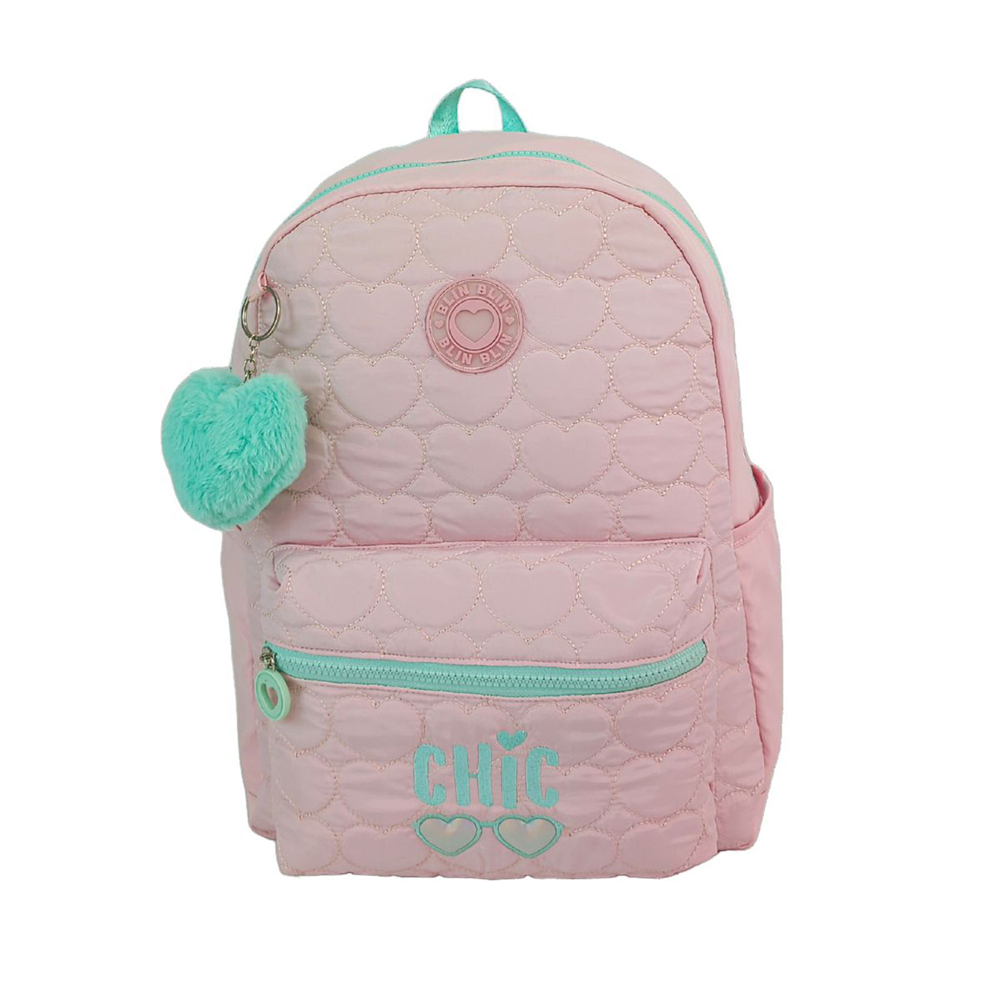 DAM. Mochila Americano Blin Blin Chic. Compartimento portalaptop. Espaldera y tirantes ajustables y acolchados. 31x14x44 cm.
