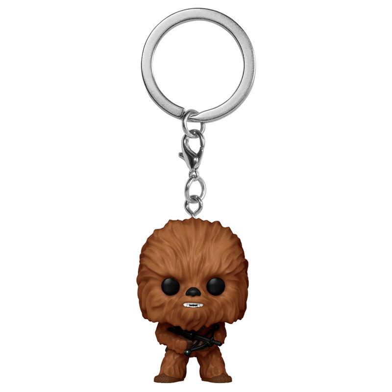 Funko Pop! Keychain: Star Wars - Chewbacca - Minifigura de Vinilo Coleccionable Llavero Original - Relleno de Calcetines - Idea de Regalo- Mercancia Oficial - Movies Fans - Minifigura