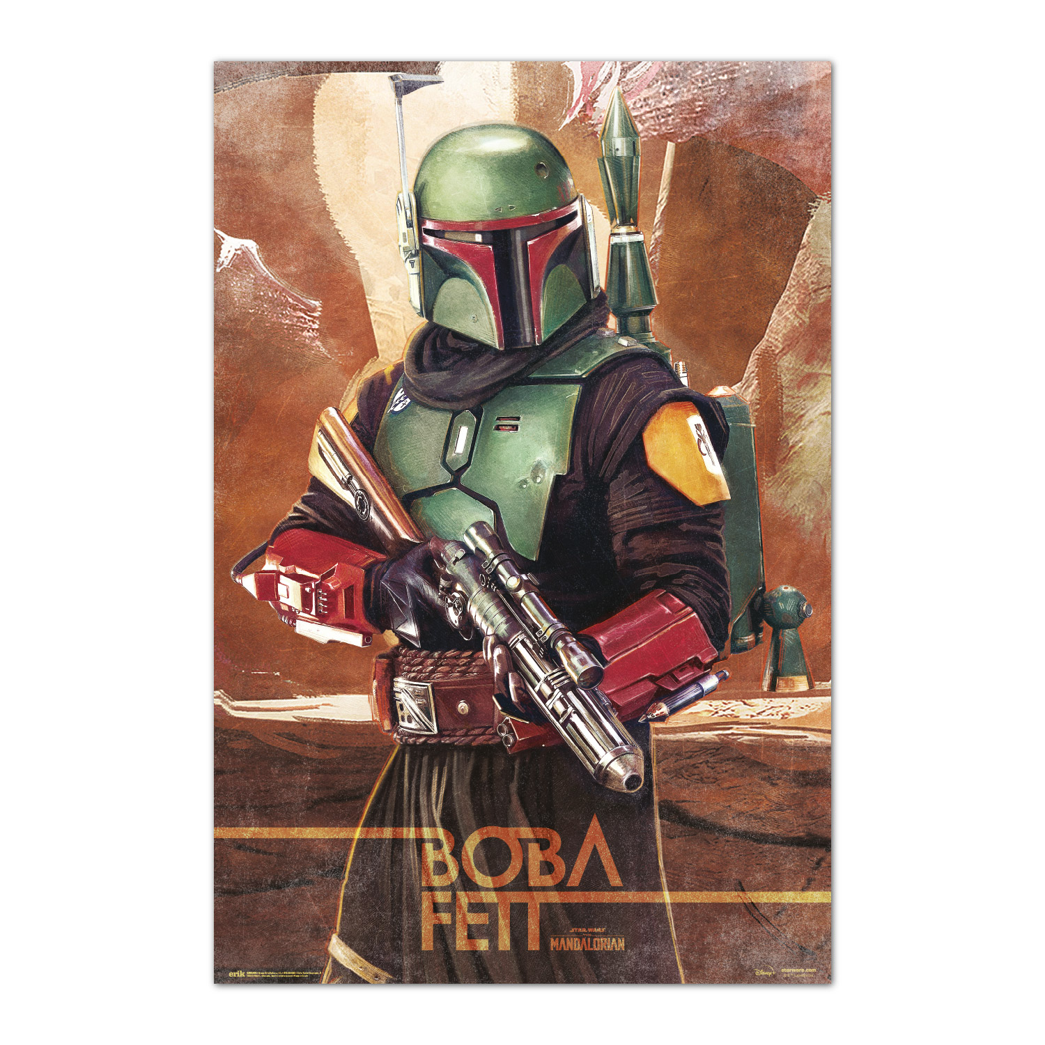 Poster star wars boba fett