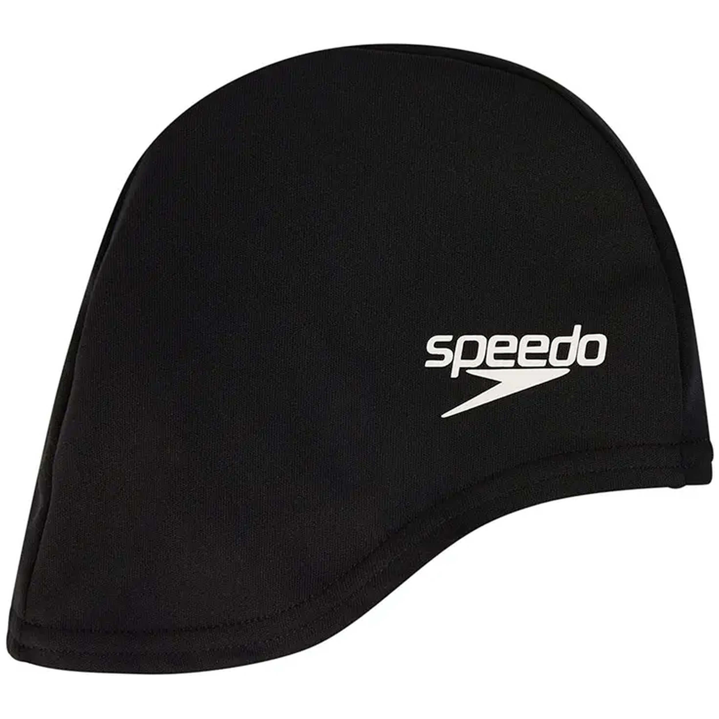 Gorro Speedo modelo Polyester Cap Junior en color Negro