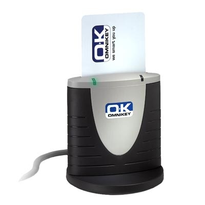 Hid omnikay 3121 electronic dni smart card reader smart card id eid usb