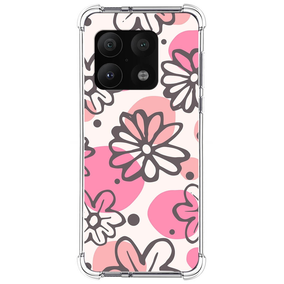 Funda Silicona Antigolpes para OnePlus 10 Pro 5G diseño Flores 09 Dibujos