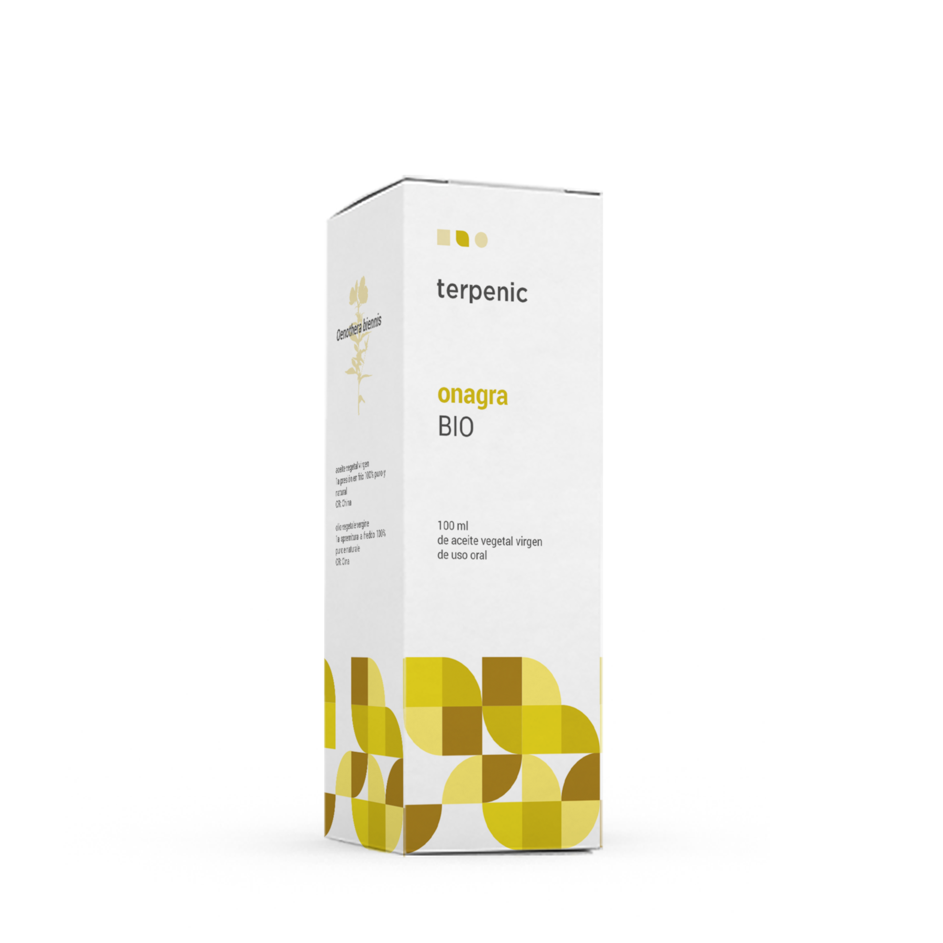 Onagra Virgen Bio Aceite Vegetal 100 ml Terpenic