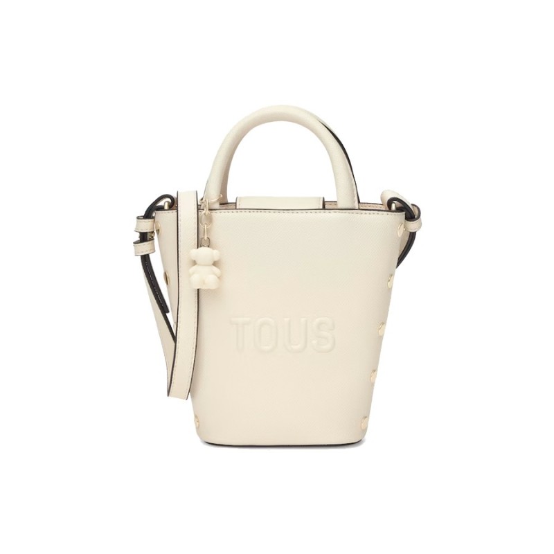 Mini Bolso Tous Beige Back to Basics 2002358901