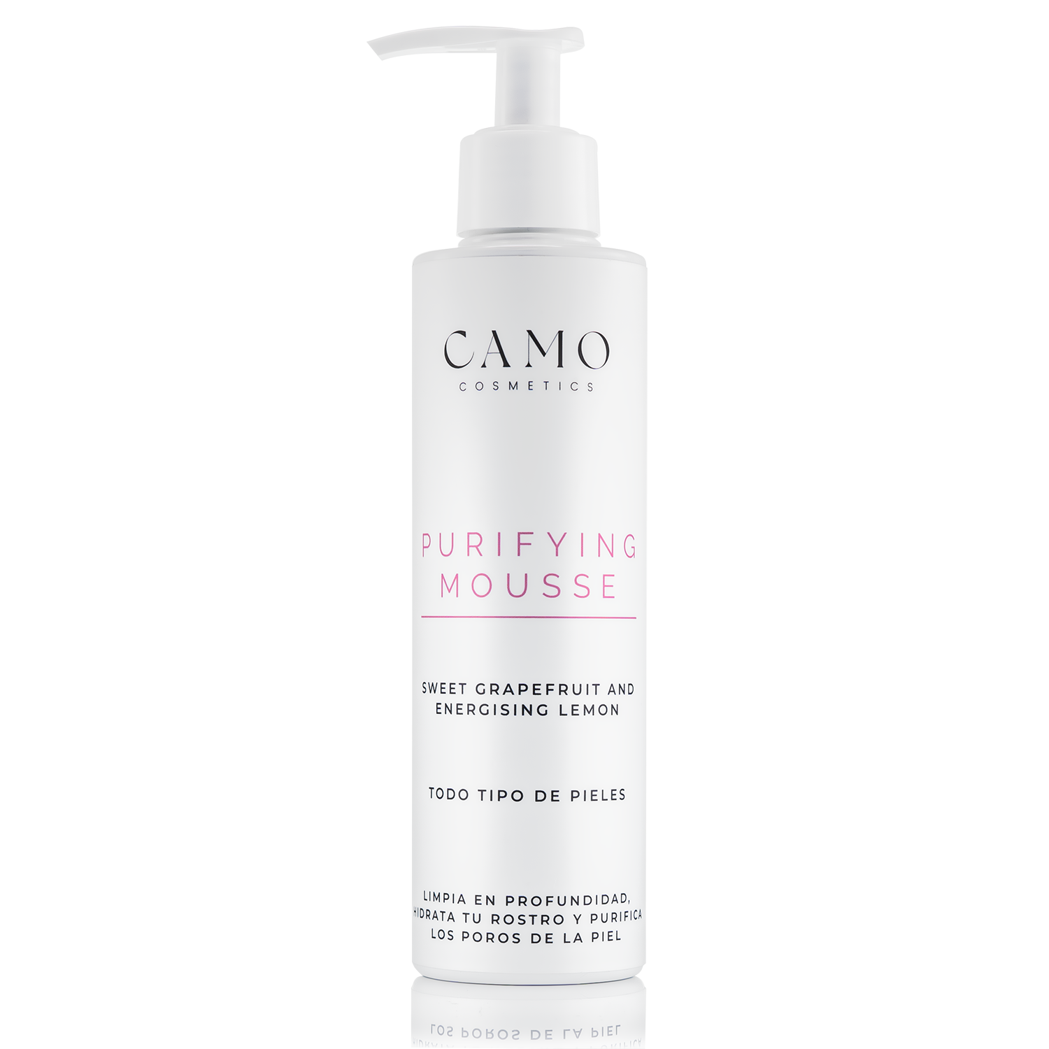 Purifying Mousse limpiador facial CAMO Cosmetics 190ml