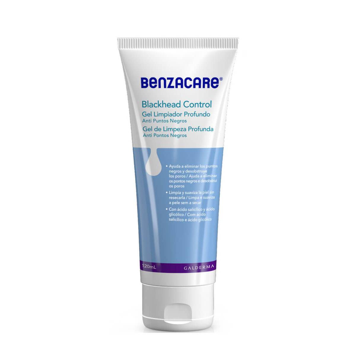 Benzacare gel limpiador anti puntos negros 120 ml