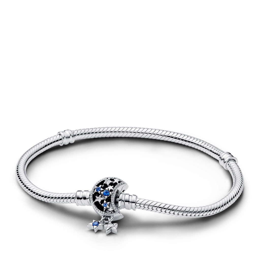 Pandora Pandora Moments con Cierre de Luna Brillante​ 592819C01 , para Mujer