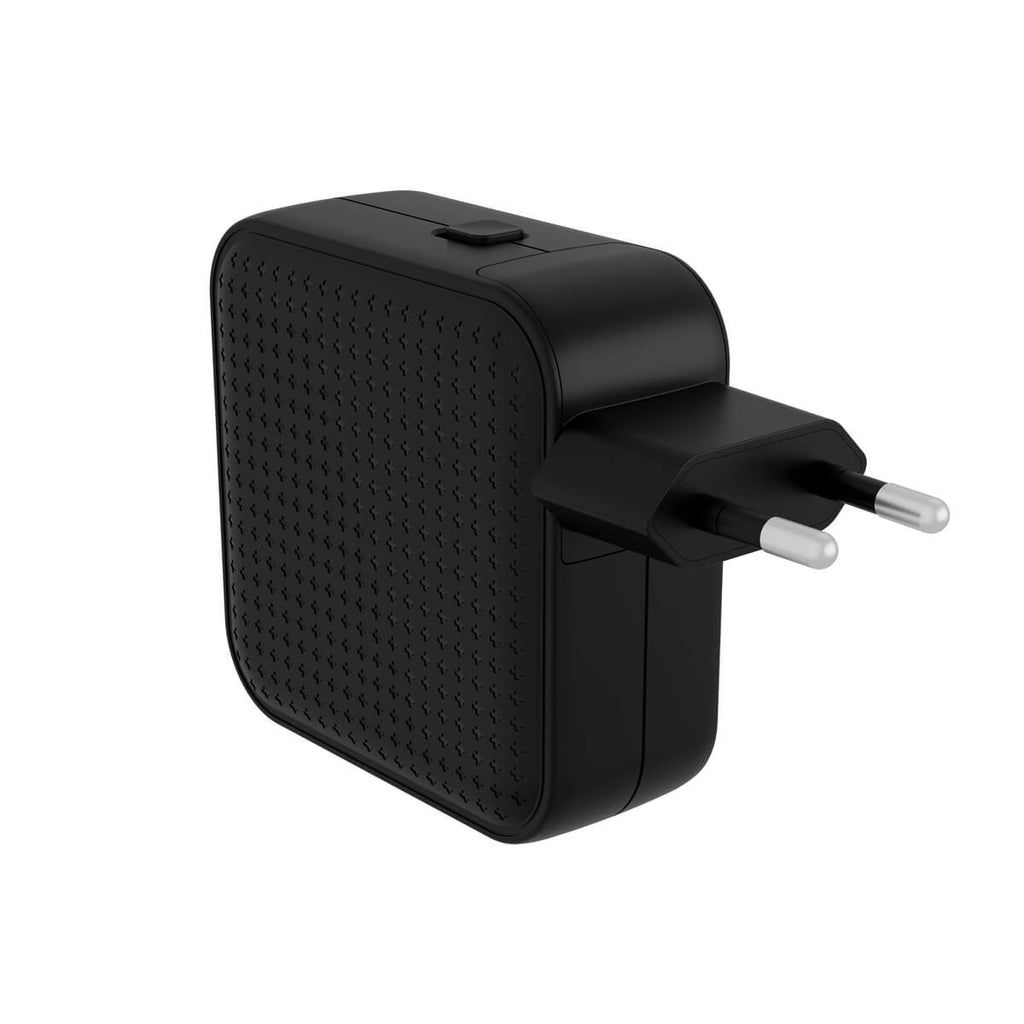 Cargador HYPER HJ1003BKWWGL  | Carga rápida, Power Delivery 3.0, 2x USB-C + USB-A, Viajes, Protección múltiple