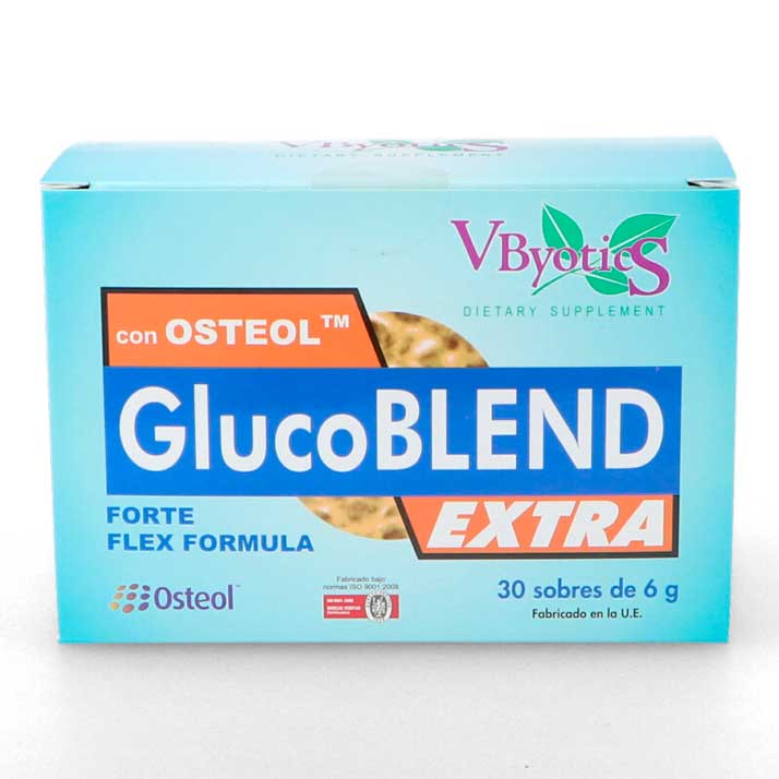 Vbyotics Glucoblend Extra 30 Sobres - Fórmula Completa