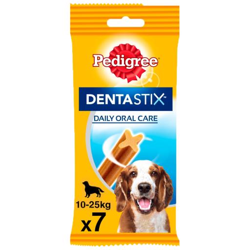 Pedigree Dentastix Snack Dental para la Higiene Oral de Perros Medianos - 7 Sticks7