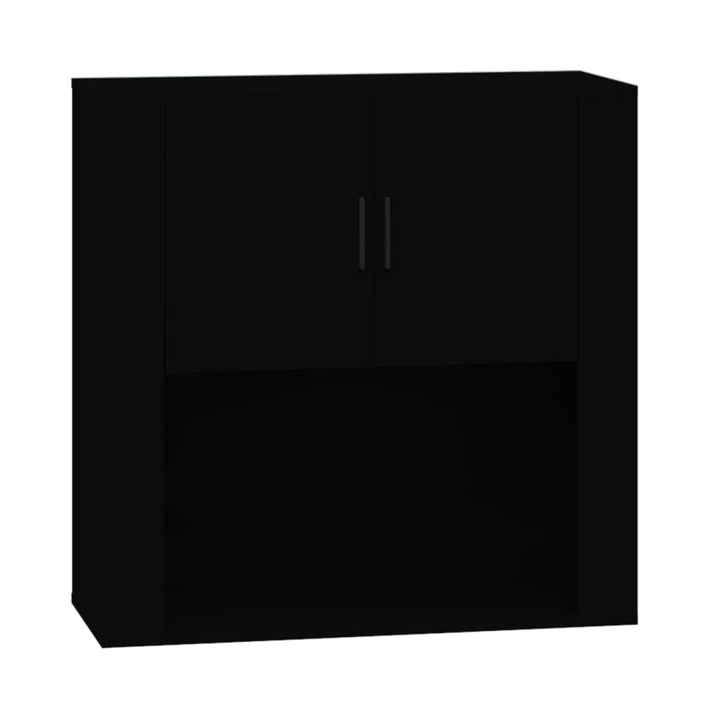Vidaxl Armario de Pared en Madera Contrachapada 80x33x80 Cm - Mueble de Almacenaje de Salón