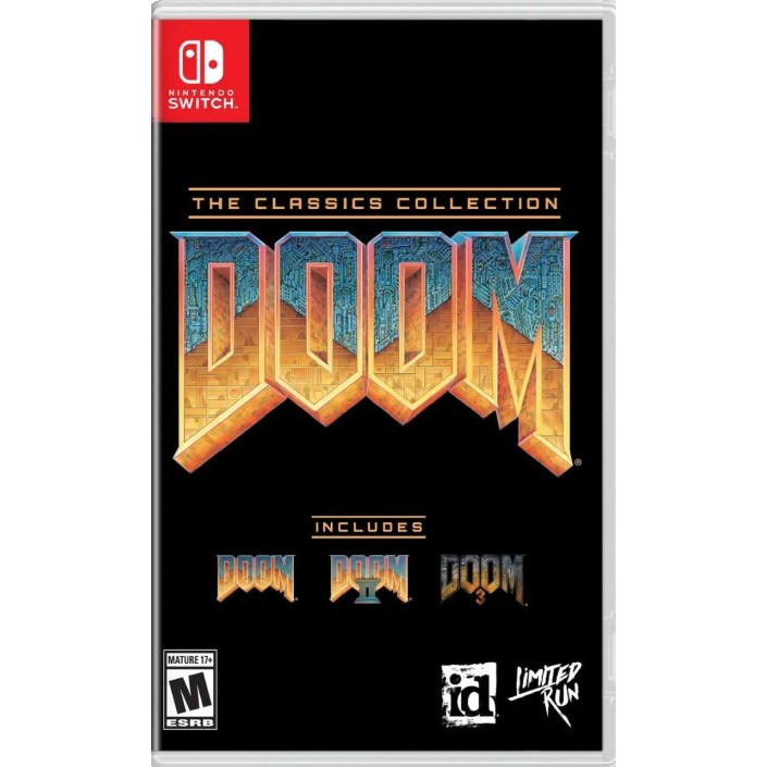 Juego Doom The Classics Collection para Nintendo Switch | Importación USA | Limited Run Nuevo - Original - Precintado PAL EU - Nuevo Original Precintado
