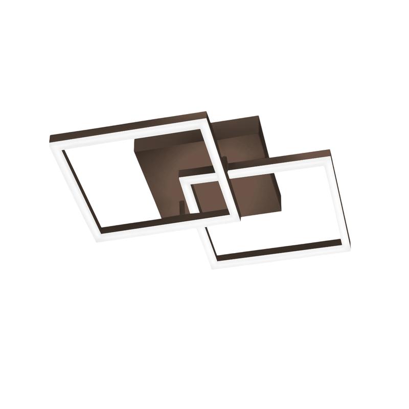 Lámpara de techo LED moderna BARD 39W Corten 3394-22-361 Fabas Luce