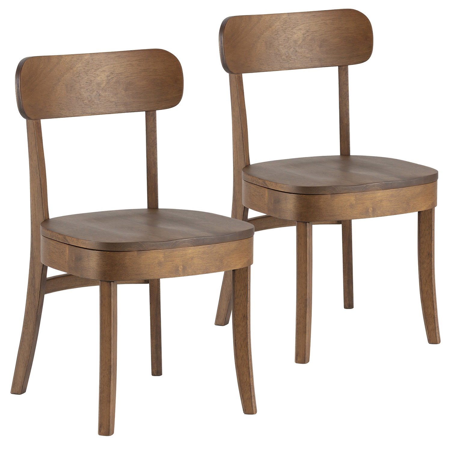 VS Venta-Stock Pack 2 sillas Nala, Madera Maciza