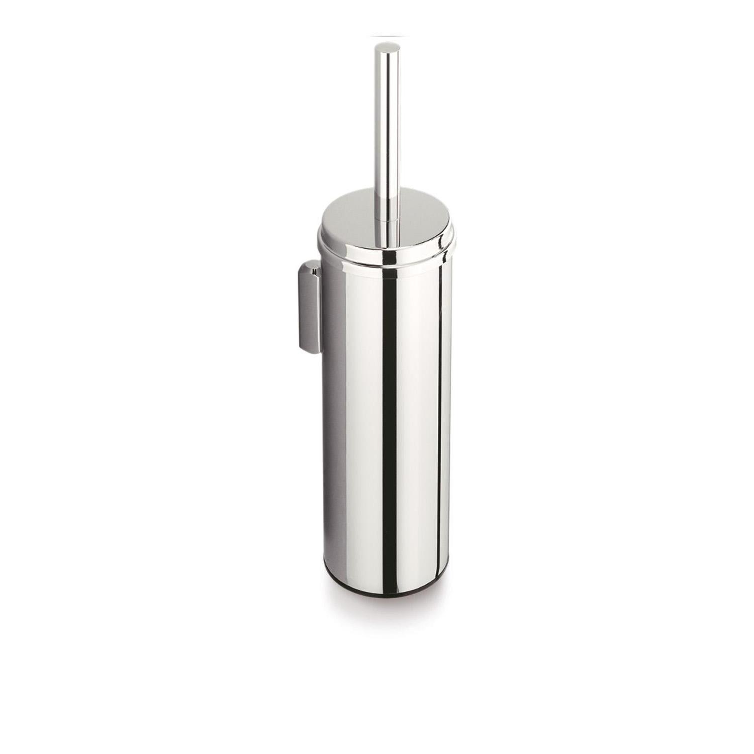 BELTRAN 73341 COMPLEMENTOS Escobillero Cilíndrico Para Colgar Pared Cromo - ref: 064-73341