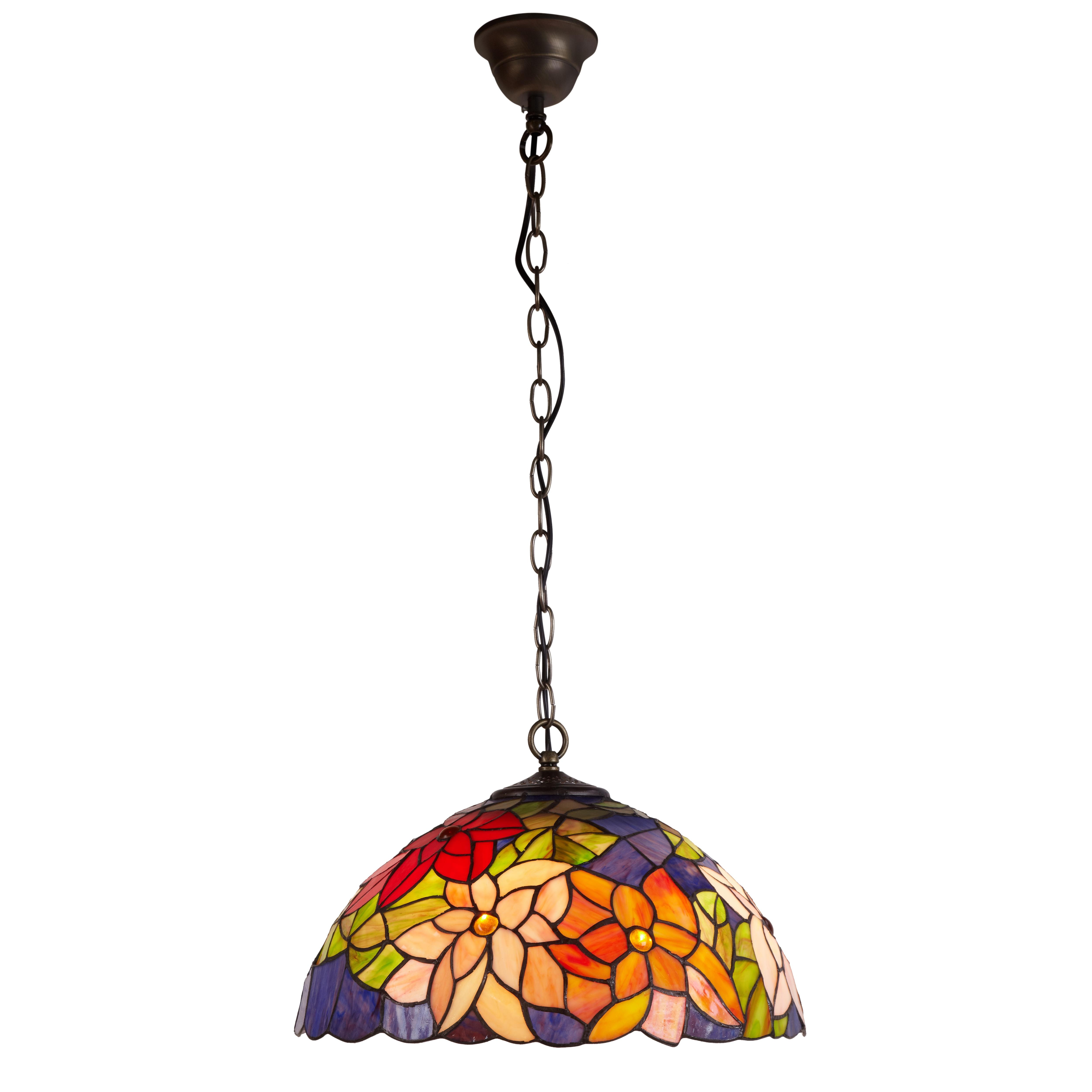 Colgante de techo mayor diámetro 40cm con cadena Serie Güell FIJALO LG222599