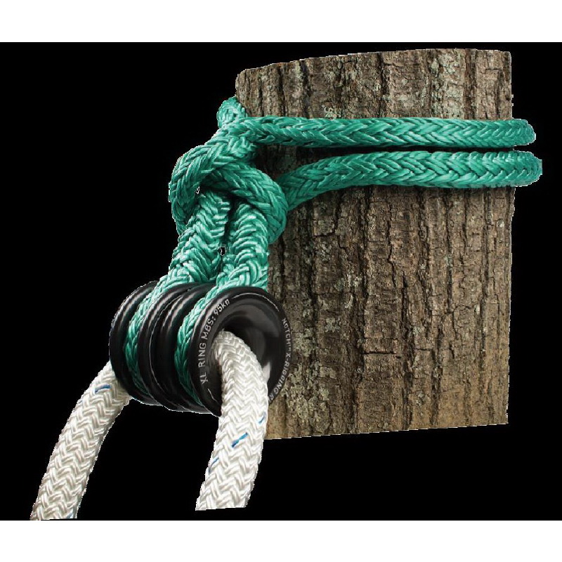 MAMIGA Notch doble cabeza XL-Ring 20 mm eslinga fija 6 m x 19 mm Tenex 95 kN FS