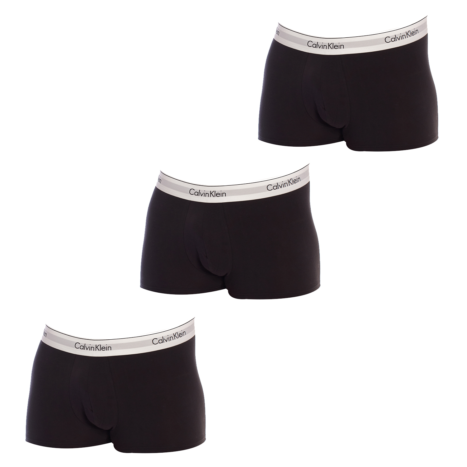 Calvin Klein-Pack 3 Boxers Relaxed Fit Cotton Stretch NB4286 Hombre