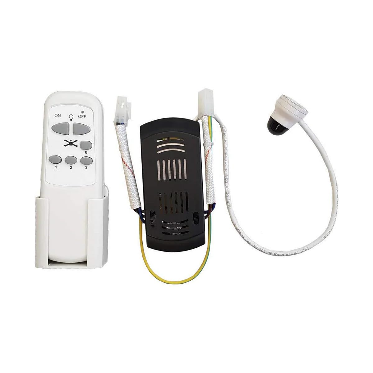 recambio kit mando y receptor para ventiladores techo modelos: 33988,3989,33806, 33807,33803 edm
