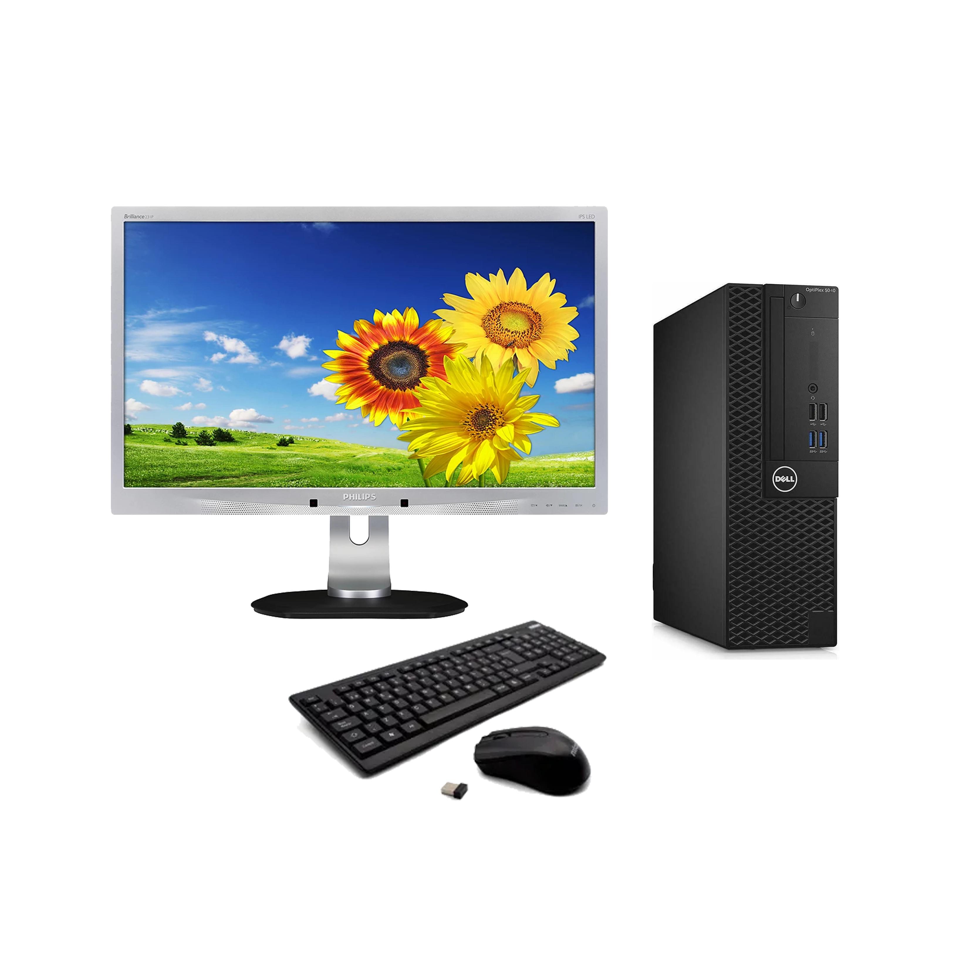 Ordenador Completo Dell Optiplex 5040 SFF i5-6500 + Monitor 20/23" + Teclado y Ratón inlámbrico