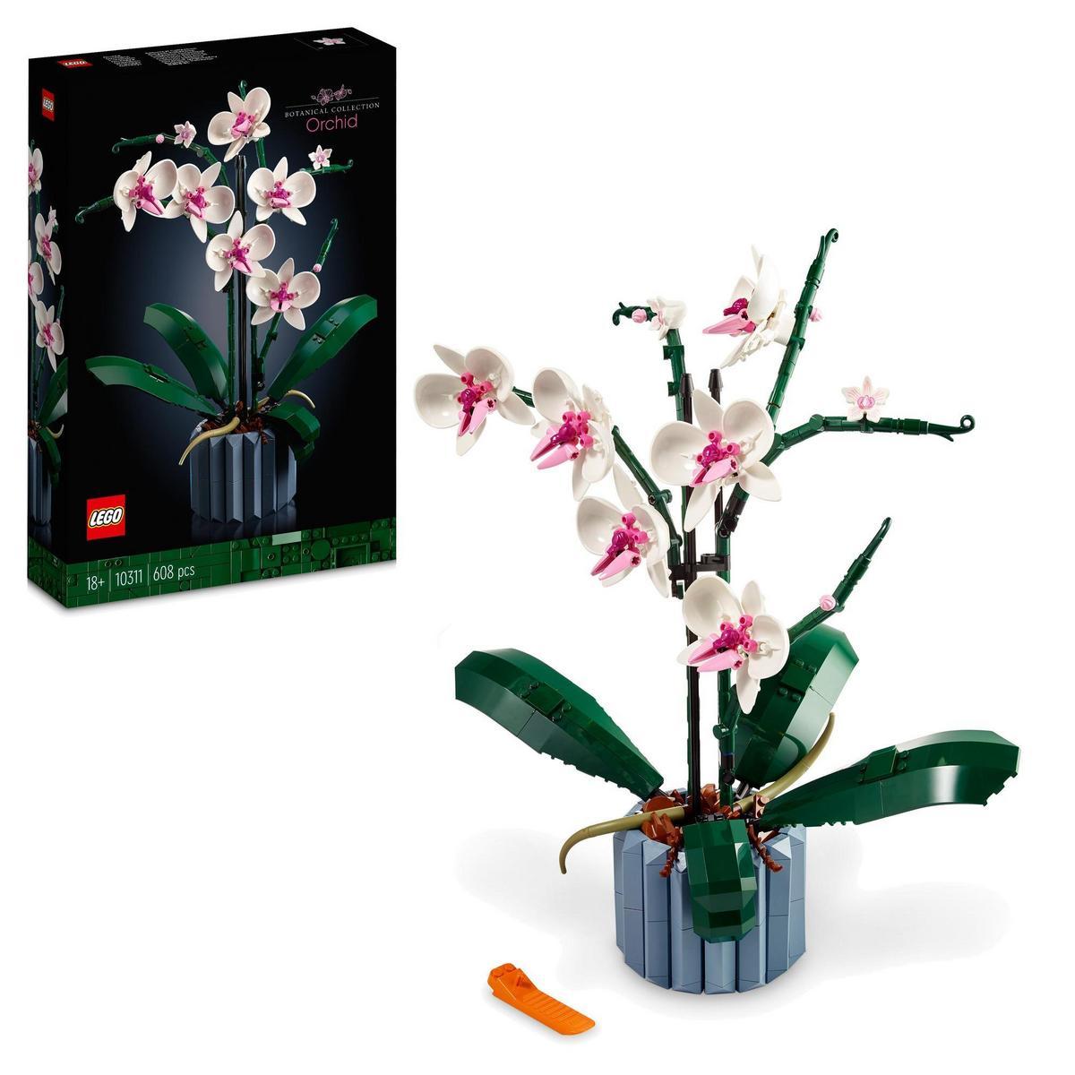 LEGO 10311 Icons Orquídeas Kit de Construcción de Planta Decorativa (608 Piezas)