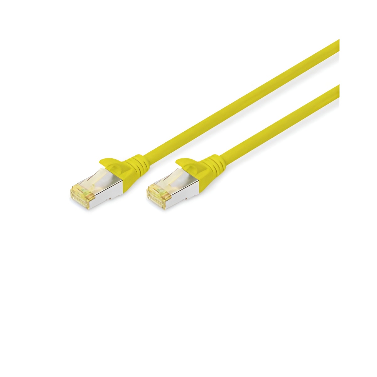 Digitus 0.5m Cat6a S/FTP - Cable de red (0,5 m, Cat6a, S/FTP (S-STP), RJ-45, RJ-45, Amarillo)