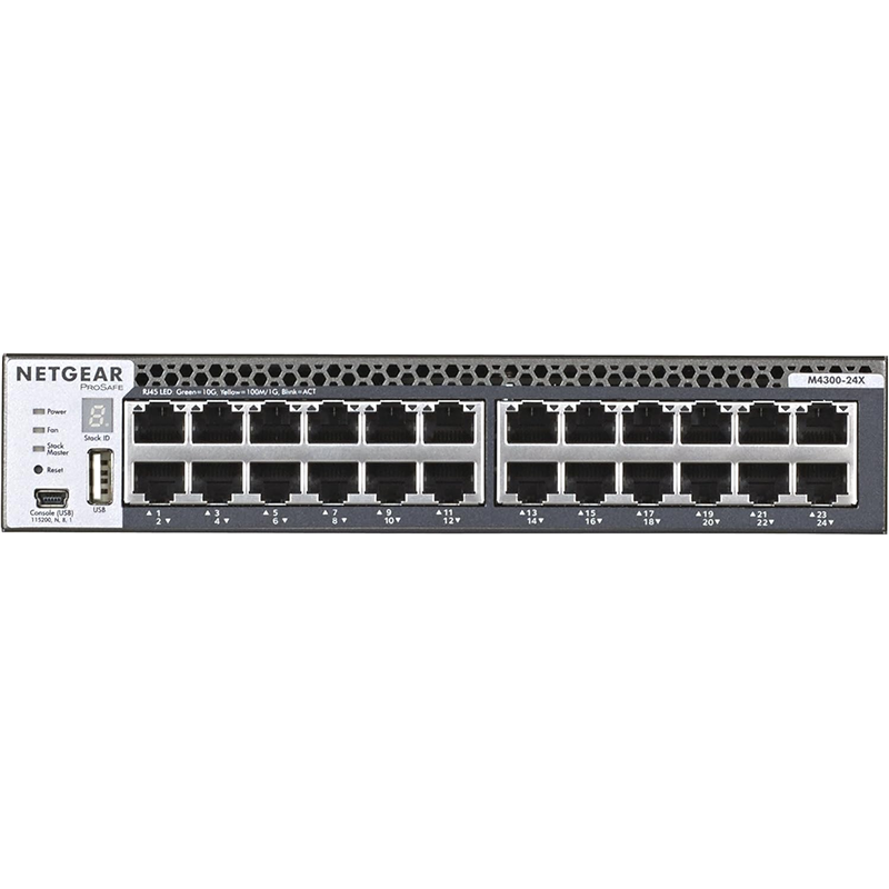 Conmutador gestionado Netgear ProSAFE M4300-24X