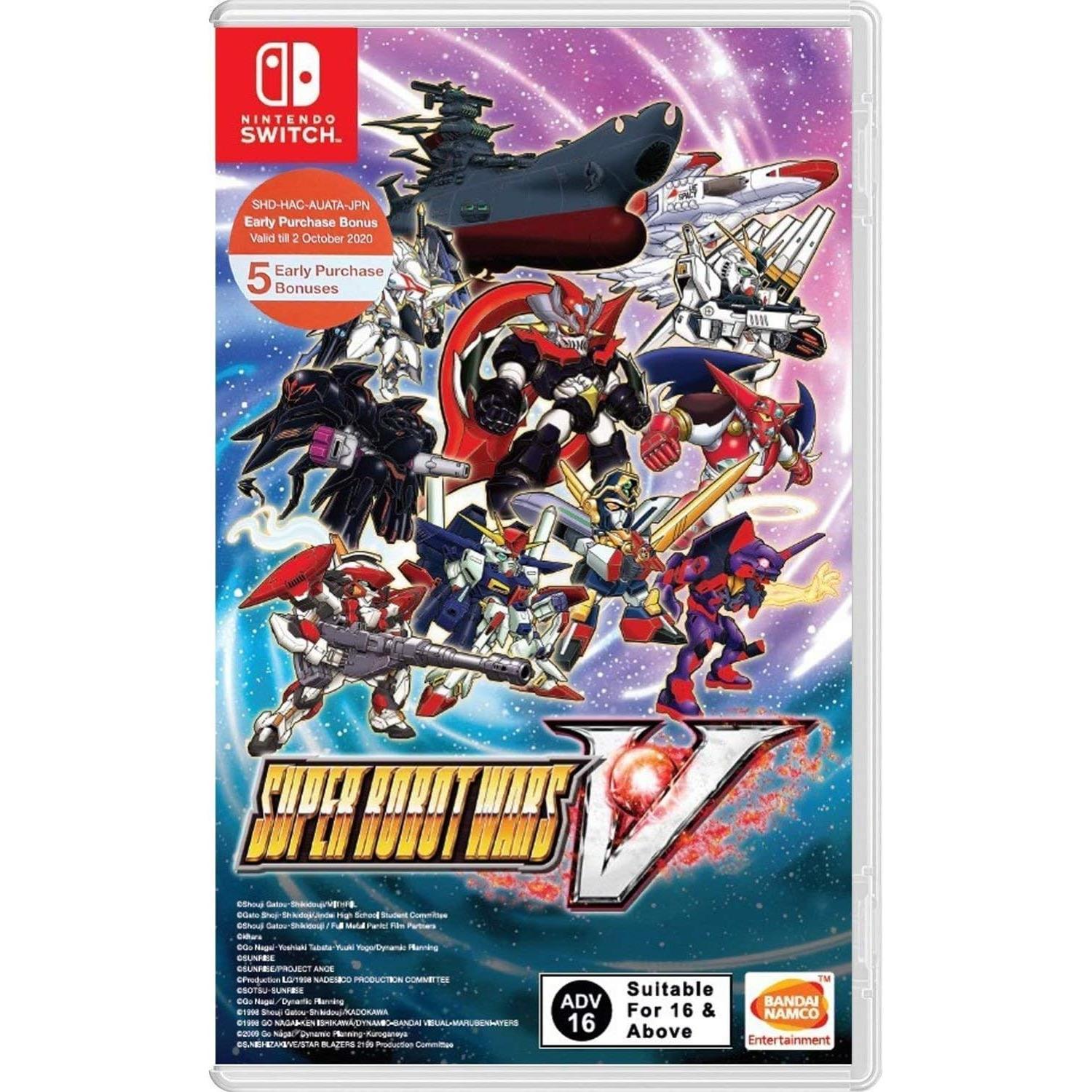 Super Robot Wars  V, Juego para Consola Nintendo Switch
