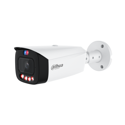 (DH-IPC-HFW3849T1P-AS-PV-0280B-PRO) DAHUA CAMARA IP WIZCOLOR BULLET WIZSENSE SERIE 3 8MP CON INTELIGENCIA ARTIFICIAL, SOPORTA MICROSD 256GB, TIOC PRO ALARMA IN/OUT, ACUPICK, SMD 4.0, 12 VDC/POE, IP67, 2.8MM