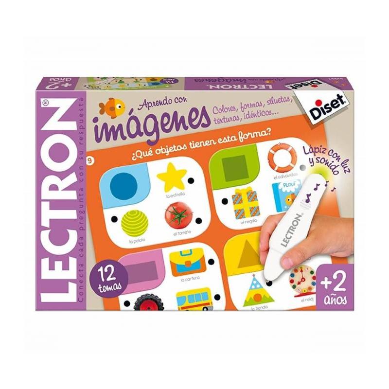 Diset Lectron Aprendo con Imágenes - Juego Educativo Auto-Correctivo