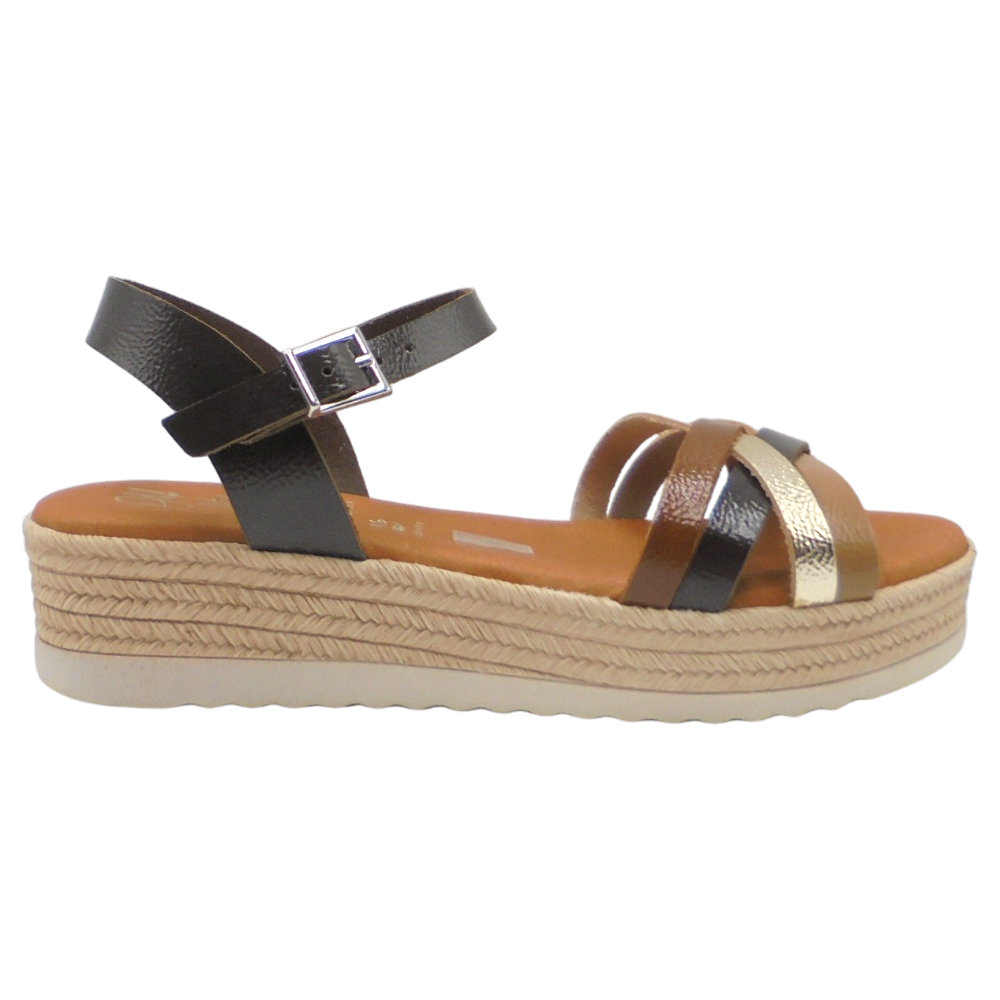 Sandalias Oh! My Sandals modelo 6010 Zara en color Marrón